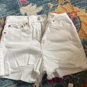 Levi’s high waisted shorts